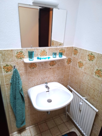 Vermietete Bürofläche und Singlewohnung in Zentrumslage - Kunden WC (34942)