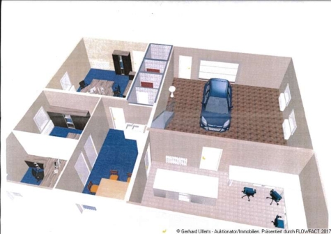 Gewerbehalle mit großer Freiflächen und Büroräumen – vielseitige Nutzungsmöglichkeiten! - Grundriss (38541)