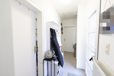 Charmante Erdgeschoss-Wohnung in stadtnaher Wohnlage – ideal für Singles - Eingangsbereich/Flur (42924)