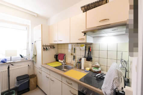 Charmante Erdgeschoss-Wohnung in stadtnaher Wohnlage – ideal für Singles - Küche (42931)