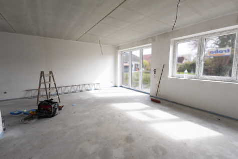 Neubau Doppelhaushälfte in ruhiger Sackgassenlage in Warsingsfehn - Wohnen/Essen (42806)