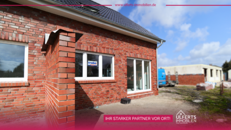 Neubau Doppelhaushälfte in ruhiger Sackgassenlage in Warsingsfehn - Titel (42800)