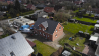 Draufsicht - Neubau Doppelhaushälfte in ruhiger Sackgassenlage in Warsingsfehn