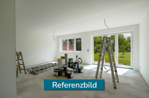Neubau Doppelhaushälften in bevorzugter ruhiger Sackgassenlage von Moormerland-Warsingsfehn - Wohnzimmer (43471)