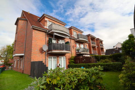 Zentral gelegene Wohnung mit viel Platz und einer großen Wohngalerie! - Gartenansicht (35311)