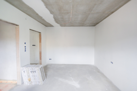 Neubau: Lichtdurchflutete 2-Zimmer-Wohnung im 1. Obergeschoss mit Aufzug - Schlafzimmer (40418)