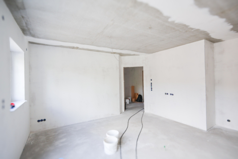 Neubau: Lichtdurchflutete 2-Zimmer-Wohnung im 1. Obergeschoss mit Aufzug - Wohn-/Essbereich (40416)