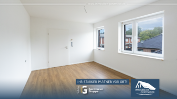 Stilvolle 3-Zimmer-Wohnung im Neubau, 1. OG – Aufzug, Balkon & Ortskernlage, 26670 Uplengen, Apartment
