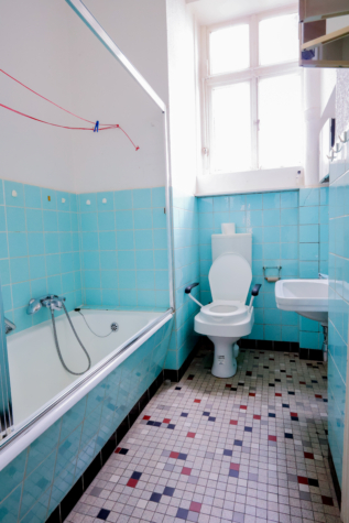 Zahlreiche Nutzungsmöglichkeiten – Wohn- und/oder Gewerbeobjekt in stadtnaher Wohnlage von Aurich! - Badezimmer EG (34823)