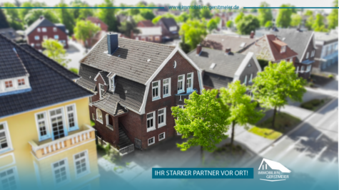 Zahlreiche Nutzungsmöglichkeiten – Wohn- und/oder Gewerbeobjekt in stadtnaher Wohnlage von Aurich! - Titelbild (34817)