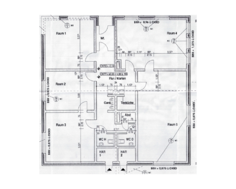 Büro-/Gewerbefläche am Auricher Hafen mit diversen Nutzungsmöglichkeiten! - Grundriss (34837)