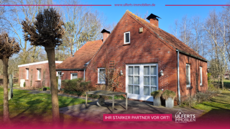 Naturliebhaber aufgepasst! Charmantes Einfamilienhaus in idyllischer Lage von Jheringsfehn - Titel (34592)