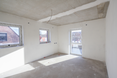 Helle 2-Zimmer-Obergeschosswohnung – Neubau in Top-Zentrumslage - Schlafzimmer (40426)