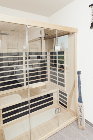 Voll ausgestattetes, luxuriöses Penthouse mit Urlaubsflair und Weitblick - Badezimmer/Infrarotkabine (43024)