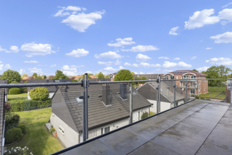 Voll ausgestattetes, luxuriöses Penthouse mit Urlaubsflair und Weitblick - Balkon (43031)