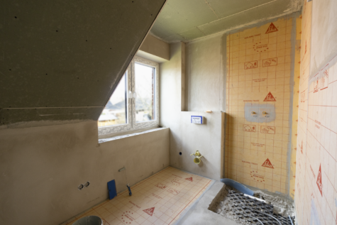 Neubau Doppelhaushälfte in ruhiger Sackgassenlage in Warsingsfehn - Bad (42797)