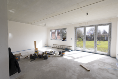 Neubau Doppelhaushälfte in ruhiger Sackgassenlage in Warsingsfehn - Wohnen/Essen (42789)