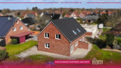 Neubau Doppelhaushälfte in ruhiger Sackgassenlage in Warsingsfehn - Titel (42785)