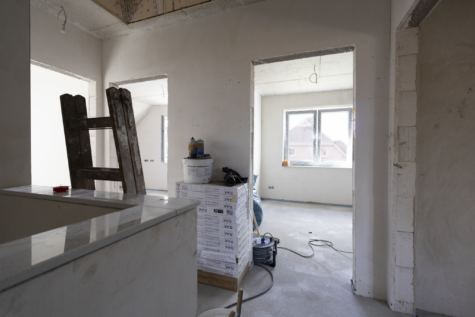 Neubau Doppelhaushälfte in ruhiger Sackgassenlage in Warsingsfehn - Flur OG (42794)