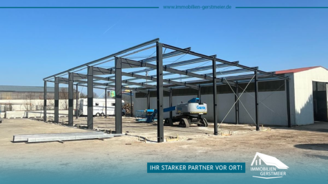Neubau-Gewerbehalle im Gewerbegebiet „Schmiedestraße“ zu vermieten! - Titelbild (39531)