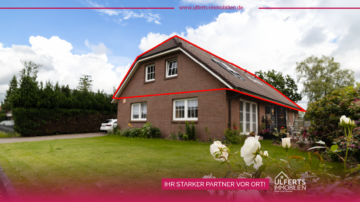 Top gepflegte Oberwohnung mit Terrasse und Gartenanteil in zentraler Lage von Warsingsfehn, 26802 Moormerland, Dachgeschosswohnung